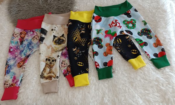 TEPLÁKY s kulatým sedem PLETENÝ SVETR - Image 3