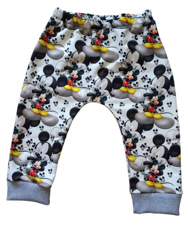 TEPLÁKY s kulatým sedem MICKEY